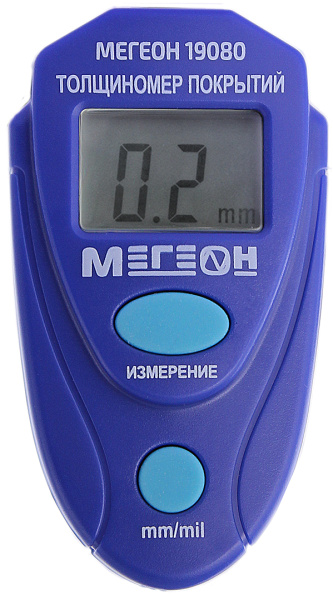 Вихретоковый толщиномер лакокрасочных покрытий МЕГЕОН 19080 купить по низкой цене | МАКСПРОФИТ